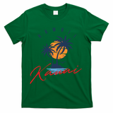 Summer In Kauai Beach Hawaii T-Shirt - Green