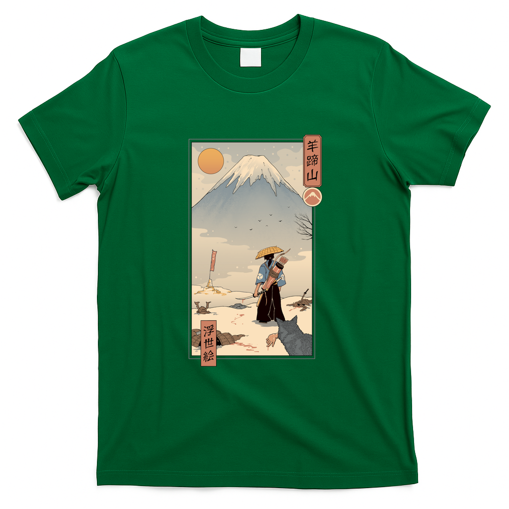 Samurai in Mt. Yotei - Green