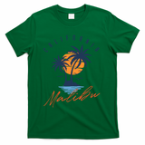Summer In Malibu Beach T-Shirt - Green