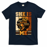 She Is Me Beautiful Blessed Melanin Queen Black History T-Shirt