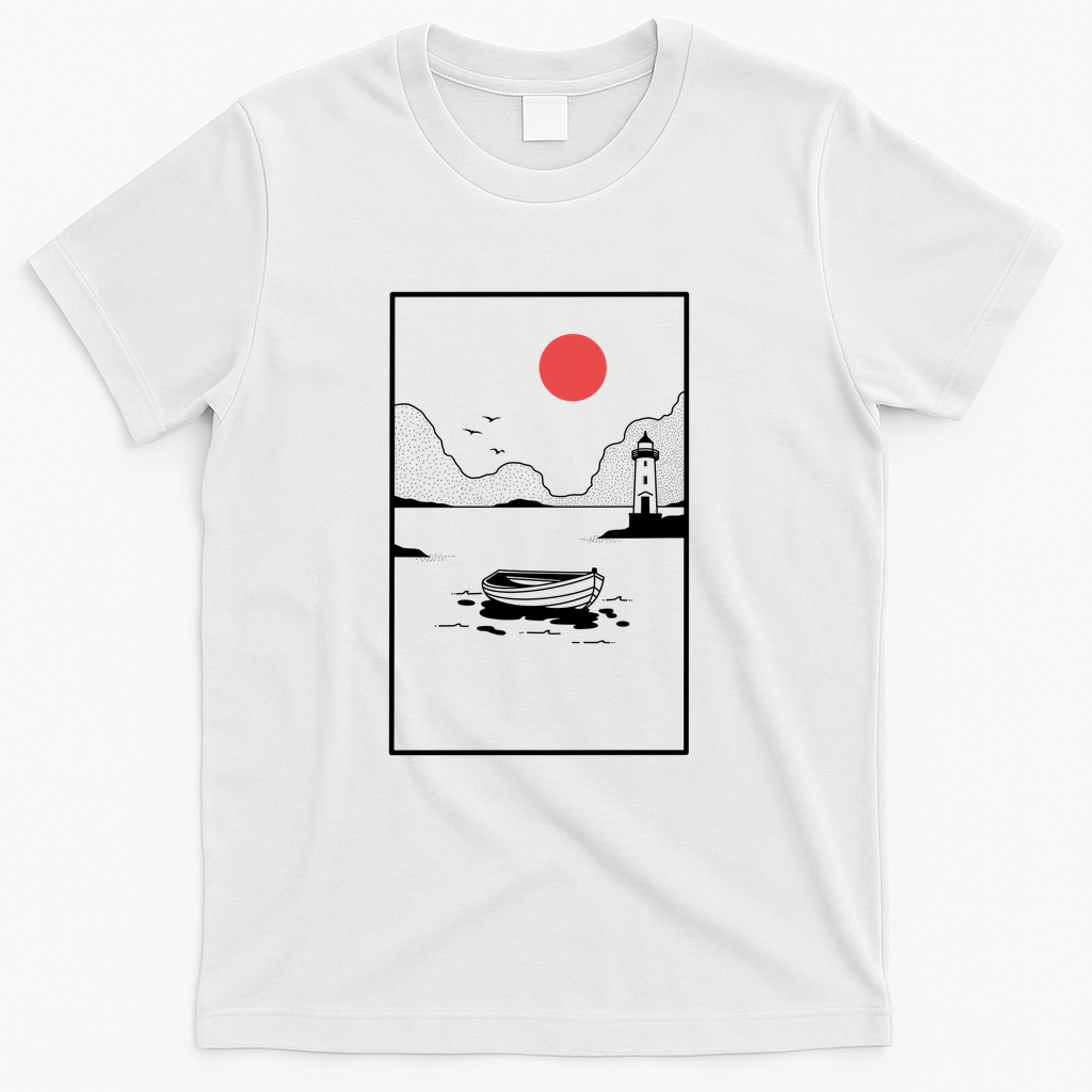 Sunset In Silence - White