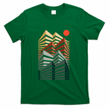 Sunset in the city - Green