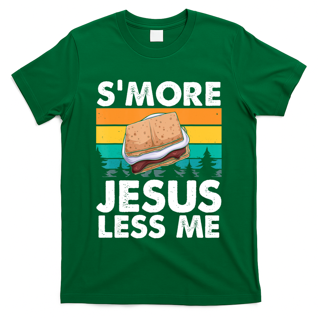 S'more Jesus Christianity Lover Jesus Teachings Camper T-Shirt