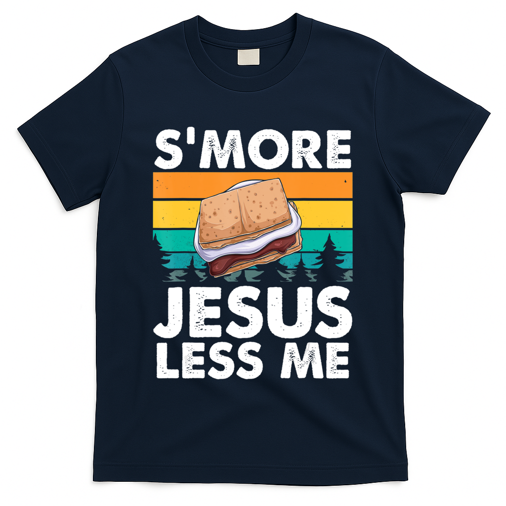 S'more Jesus Christianity Lover Jesus Teachings Camper T-Shirt
