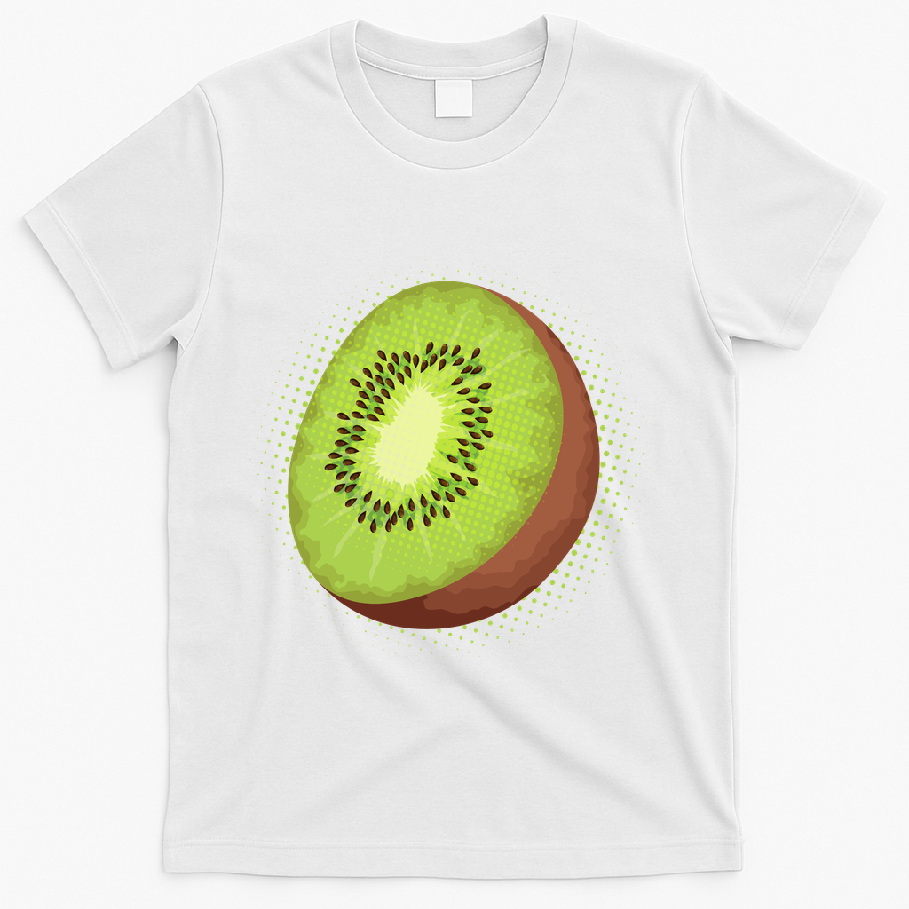 Summer Kiwi Fruit T-Shirt - White
