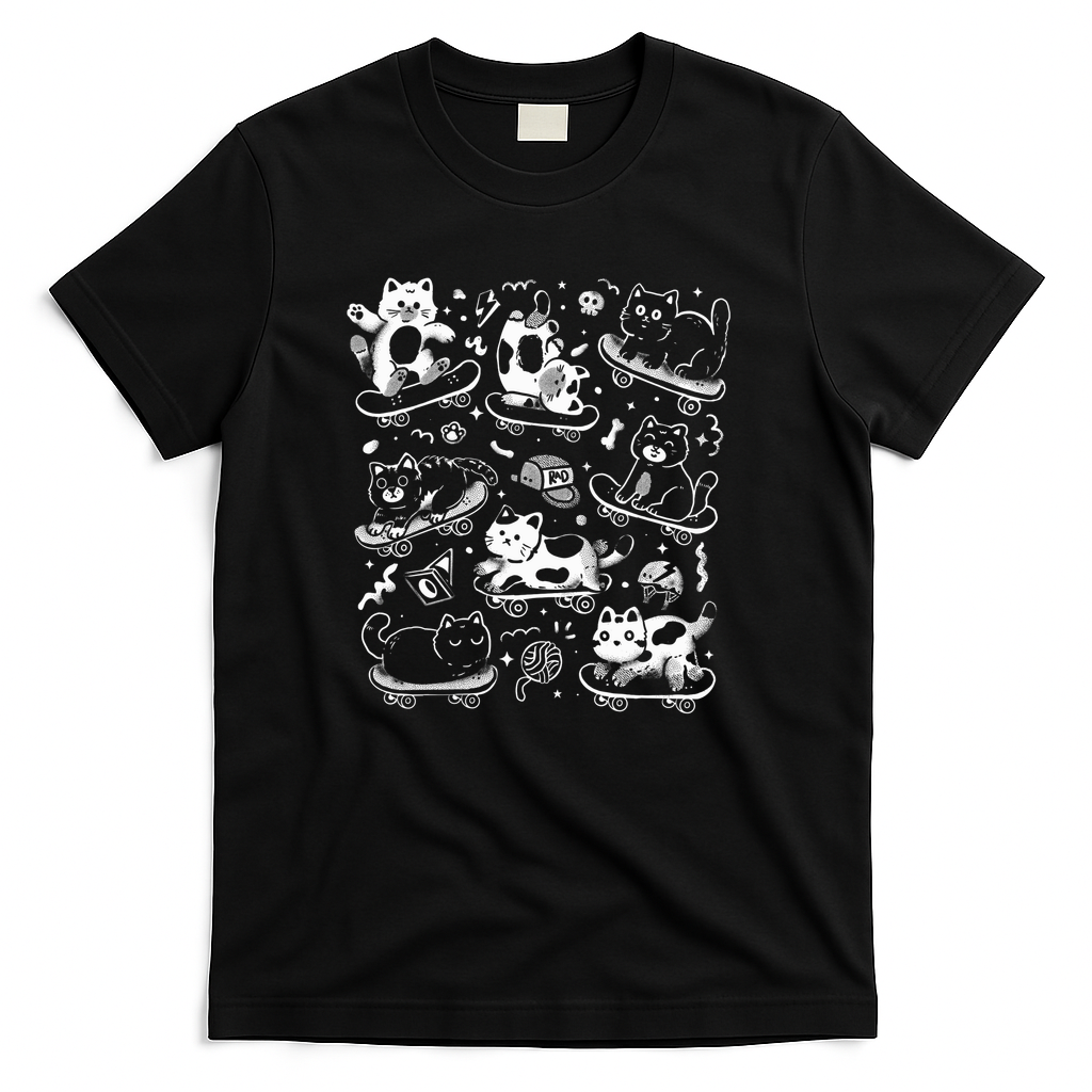 Skater Kittens - Black