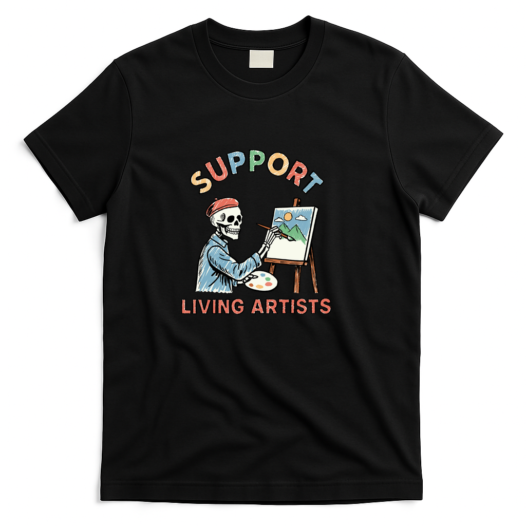 Support Living Artists - Black