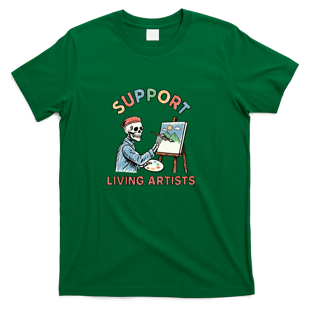Support Living Artists - Green