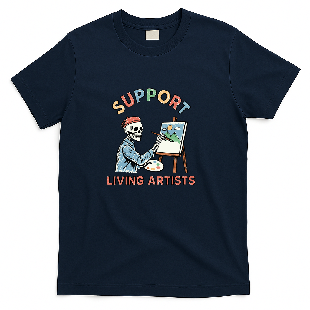 Support Living Artists - Navy