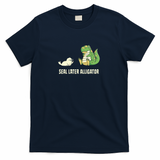 Seal Later Alligator Dinosaur by Tobe Fonseca - Navy
