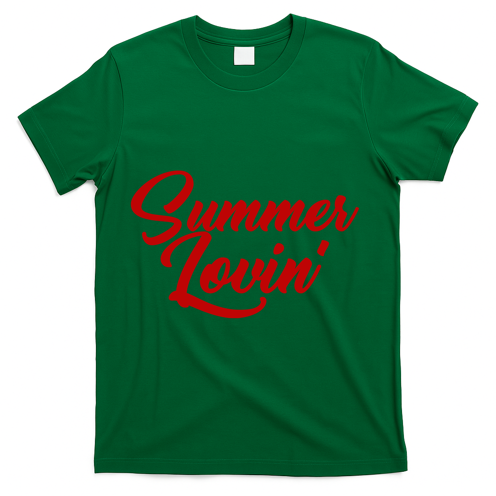 Summer Lovin Cute T-Shirt - Green