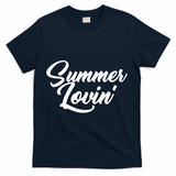Summer Lovin Cute T-Shirt - Navy