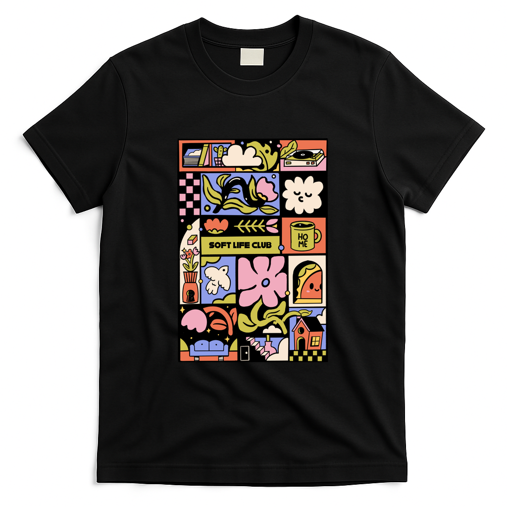 Soft Life Club - Black