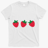 Strawberry Lover Summer T-Shirt - White