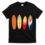 Surf Lover Summer T-Shirt - Black