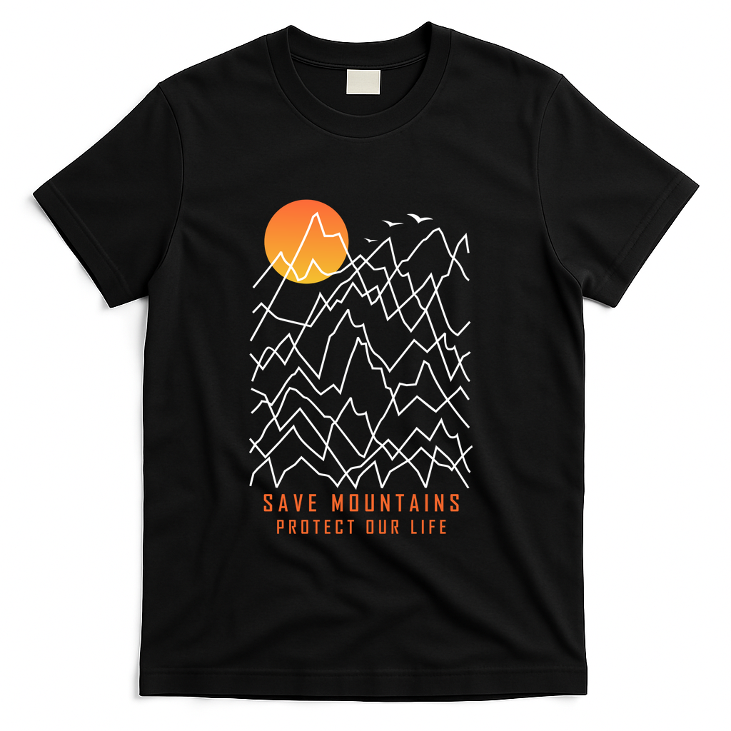 SAVE MOUNTAINS - Black