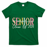 Senior Mom Class Of 2026 T-Shirt - Green