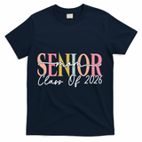 Senior Mom Class Of 2026 T-Shirt - Navy
