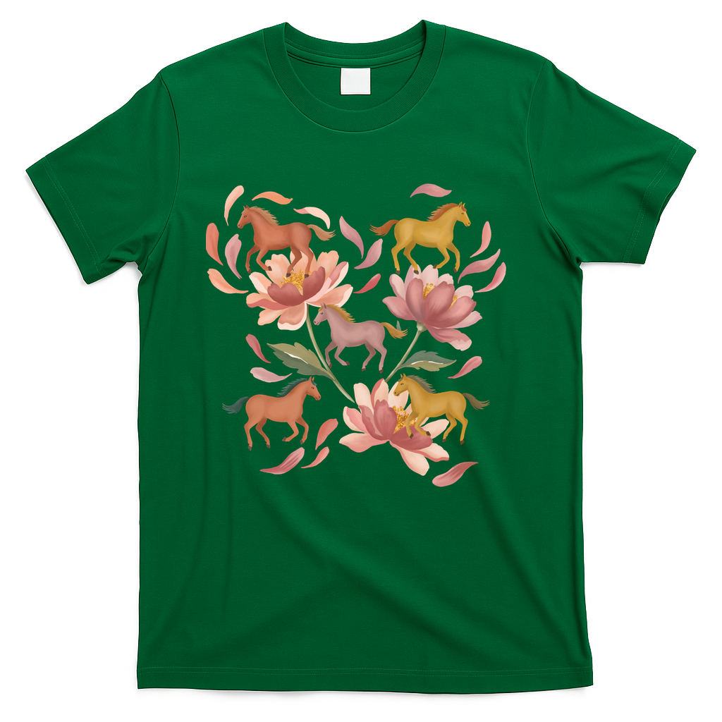 Spring Meadow Horses - Green