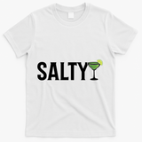 Salty Margarita & Lime Drinking T-Shirt - White