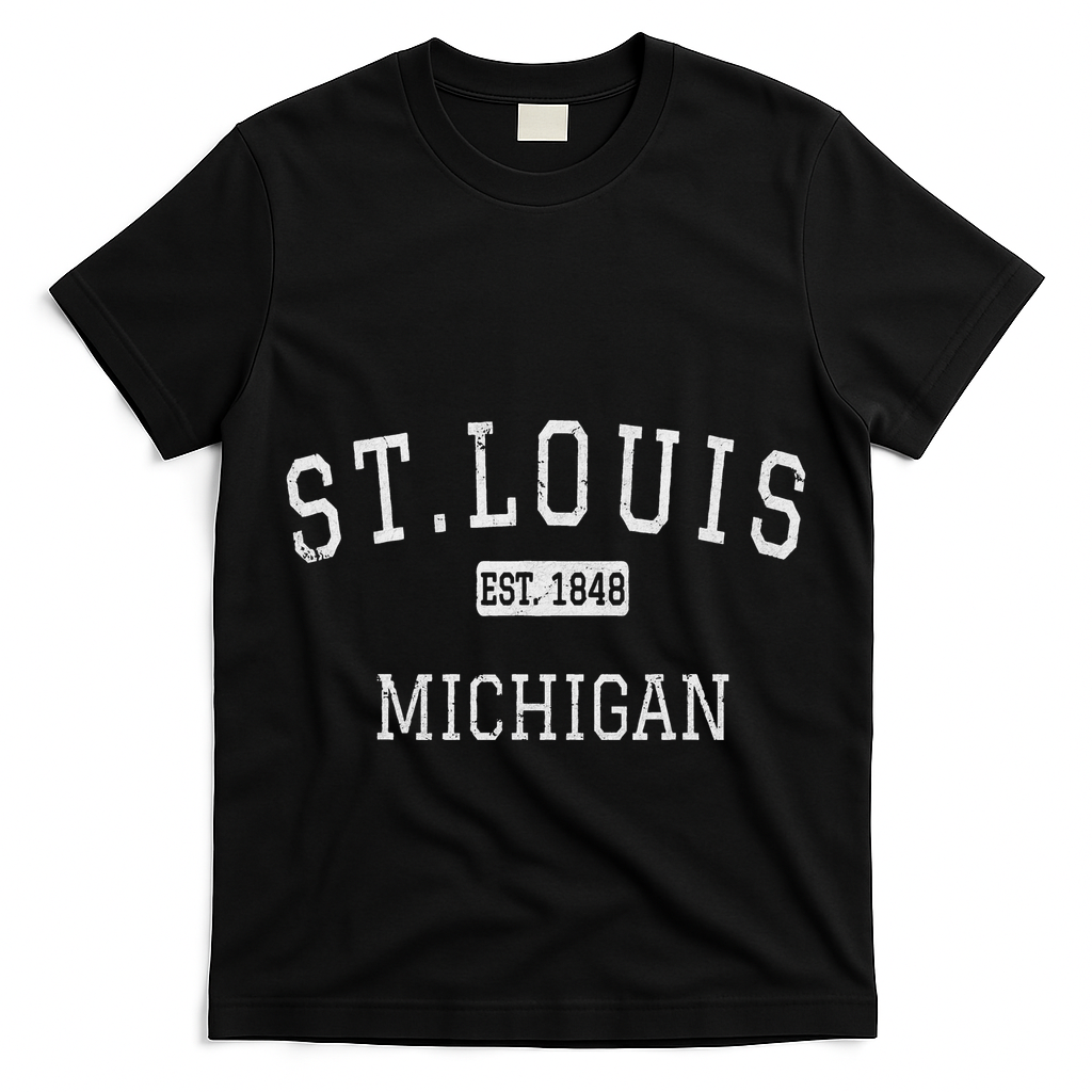 St.Louis Michigan Mi Vintage T-Shirt