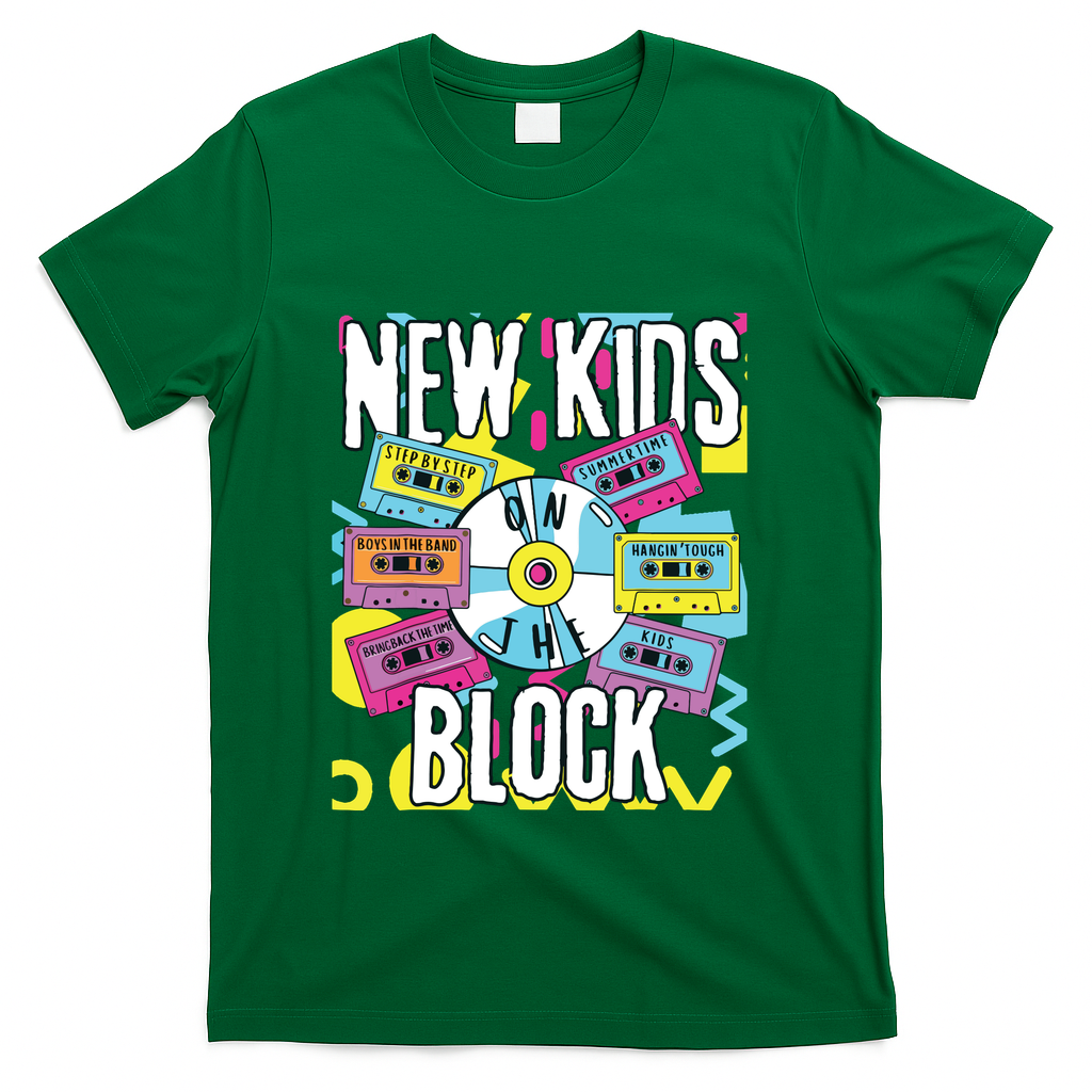 Summertime Music New Summer T-Shirt - Green
