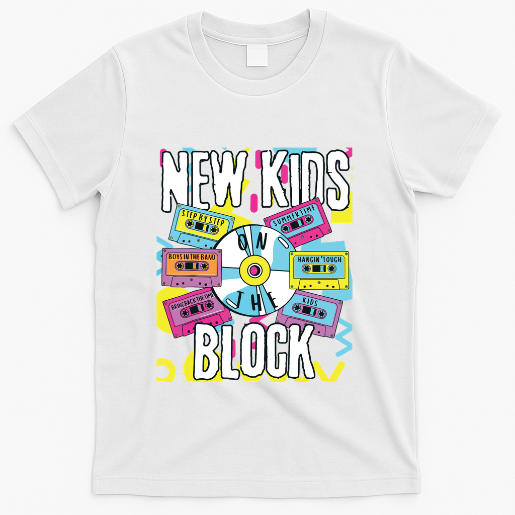 Summertime Music New Summer T-Shirt - White