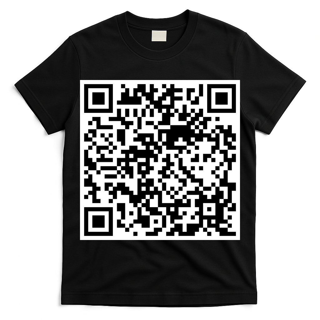 Scan Me QR Code Jesus Loves You Funny Christian  T-Shirt