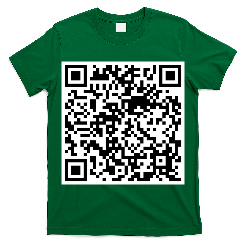 Scan Me QR Code Jesus Loves You Funny Christian  T-Shirt
