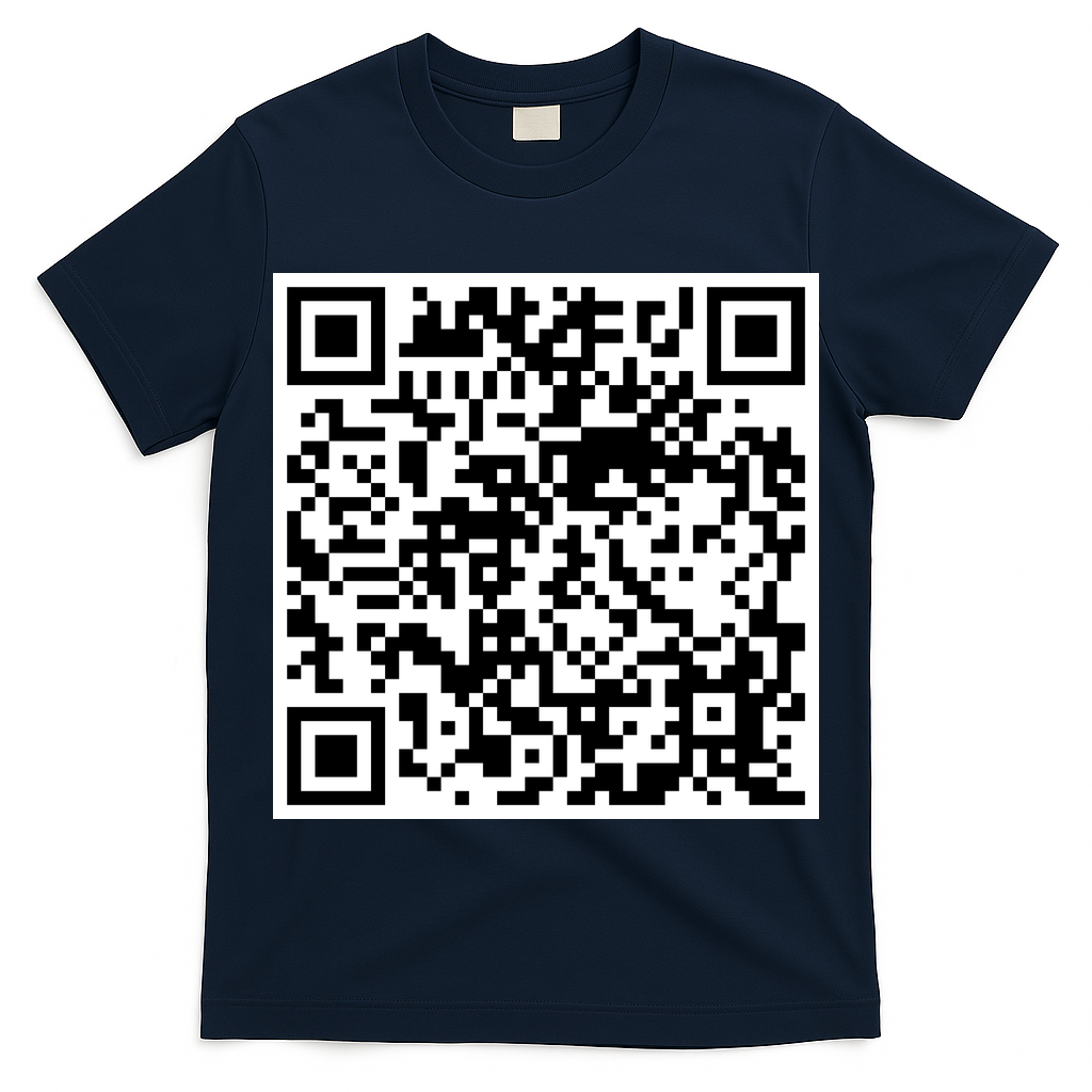 Scan Me QR Code Jesus Loves You Funny Christian  T-Shirt