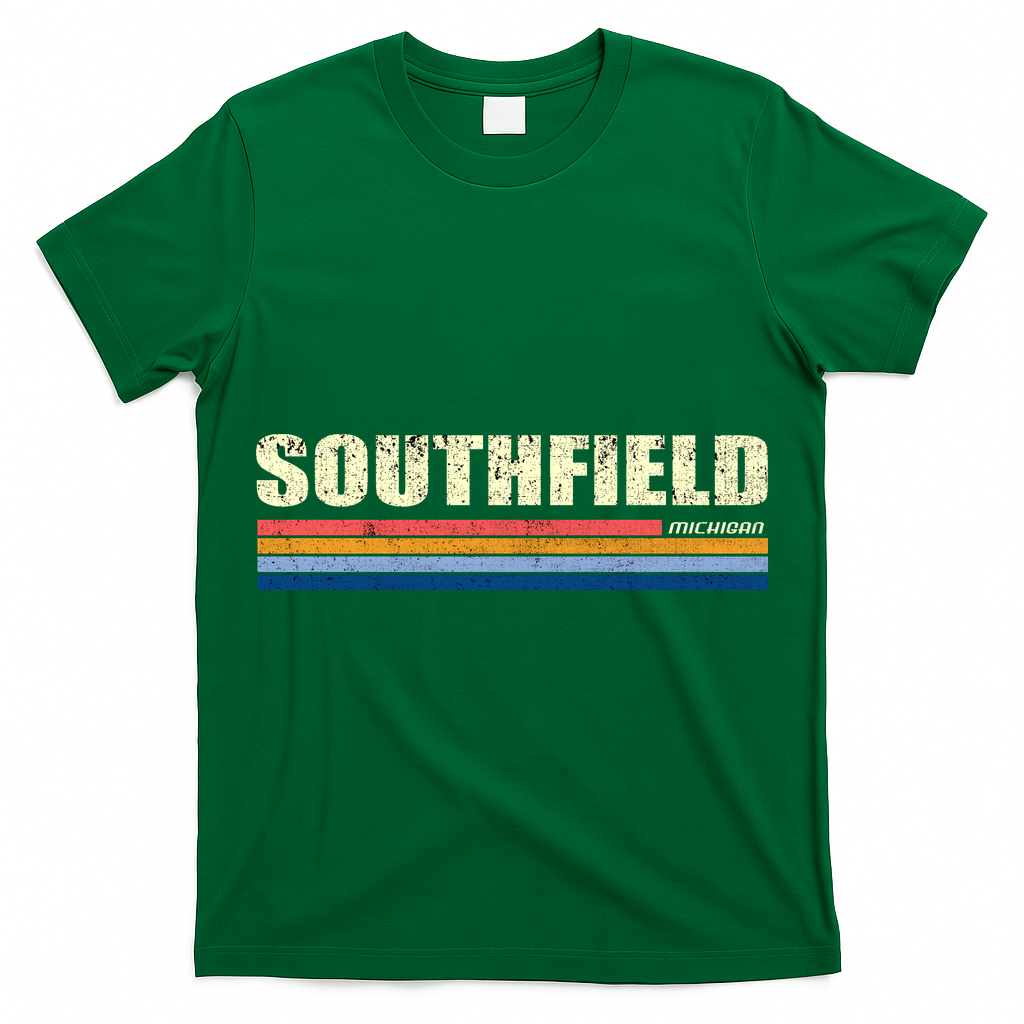 Southfield Michigan Retro T-Shirt