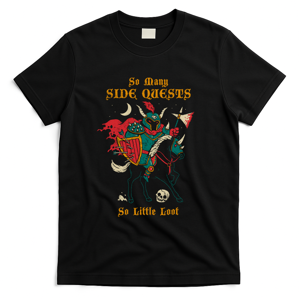 So Many Side Quests - Black