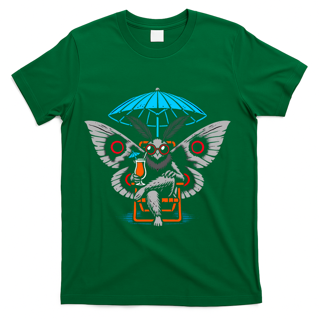 Summer Moth T-Shirt - Green