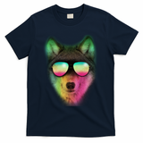 Summer Wolf T-Shirt - Navy