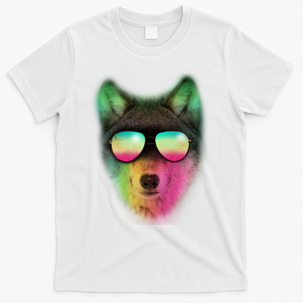 Summer Wolf T-Shirt - White