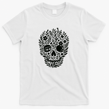 Skull, nature and something else - White