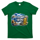SCOTLAND North America Soccer Tournament 2026 T-Shirt - Green