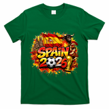 SPAIN North America Soccer Tournament 2026 T-Shirt - Green