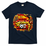 SPAIN North America Soccer Tournament 2026 T-Shirt - Navy