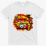 SPAIN North America Soccer Tournament 2026 T-Shirt - White