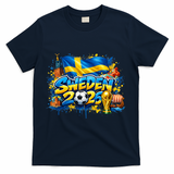 SWEDEN North America Soccer Tournament 2026 T-Shirt - Navy
