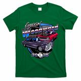 Summer Nights Cruising Woodward 2025 T-Shirt - Green