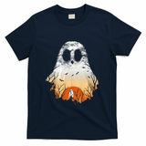 Spooky Night Landscape - Navy