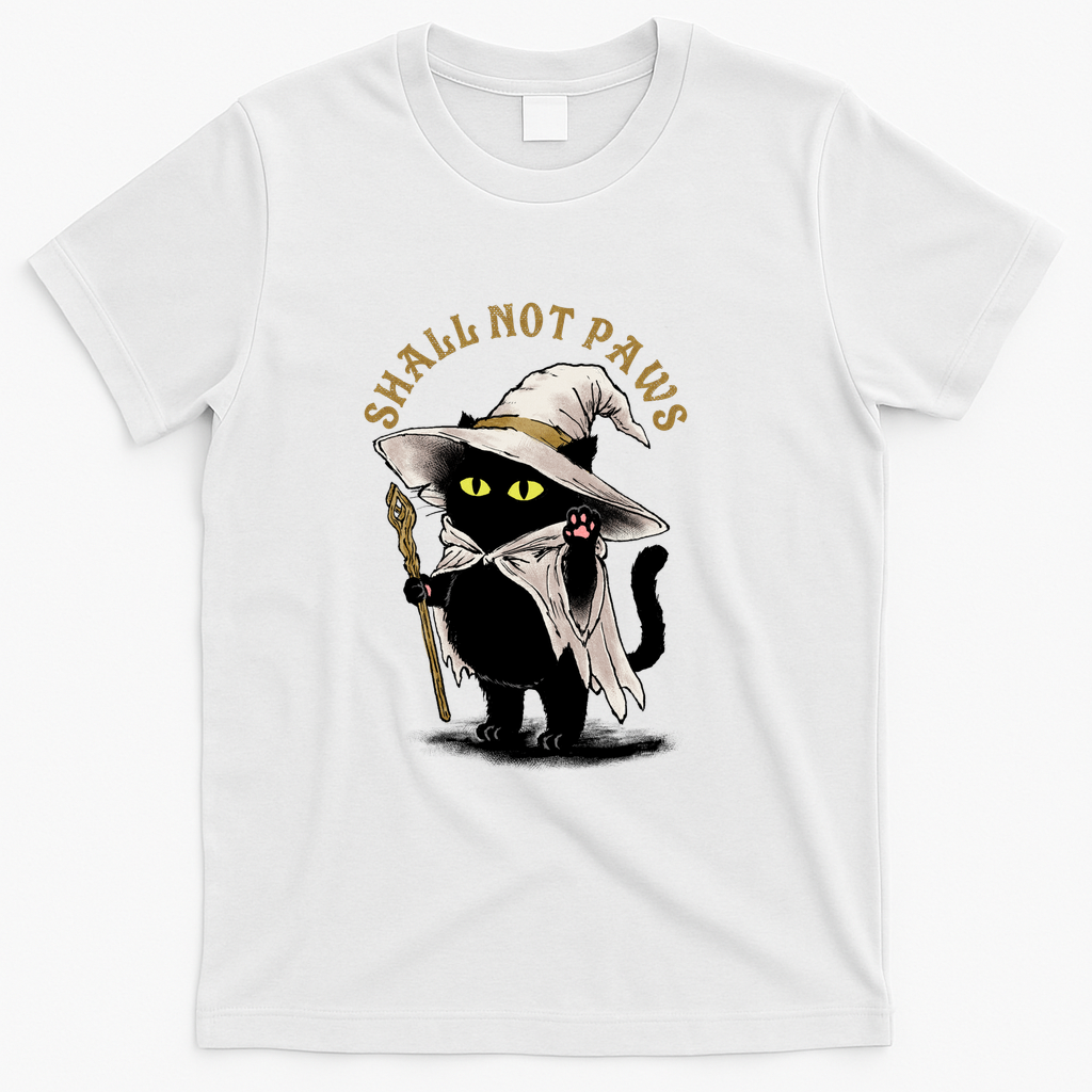 Shall Not Paws - White