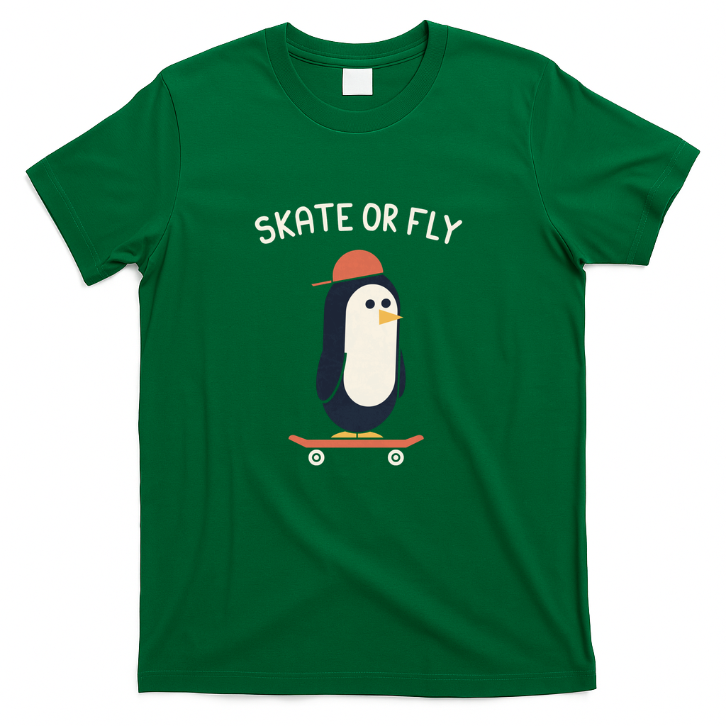Skate Or Fly - Green