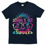 School's Out For Summer Tie Dye T-Shirt - Navy