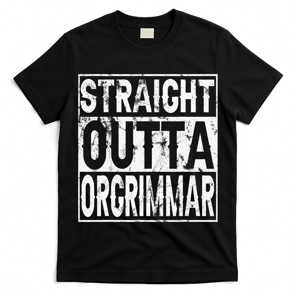Straight Outta Orgrimmar Horde Gamer T-Shirt