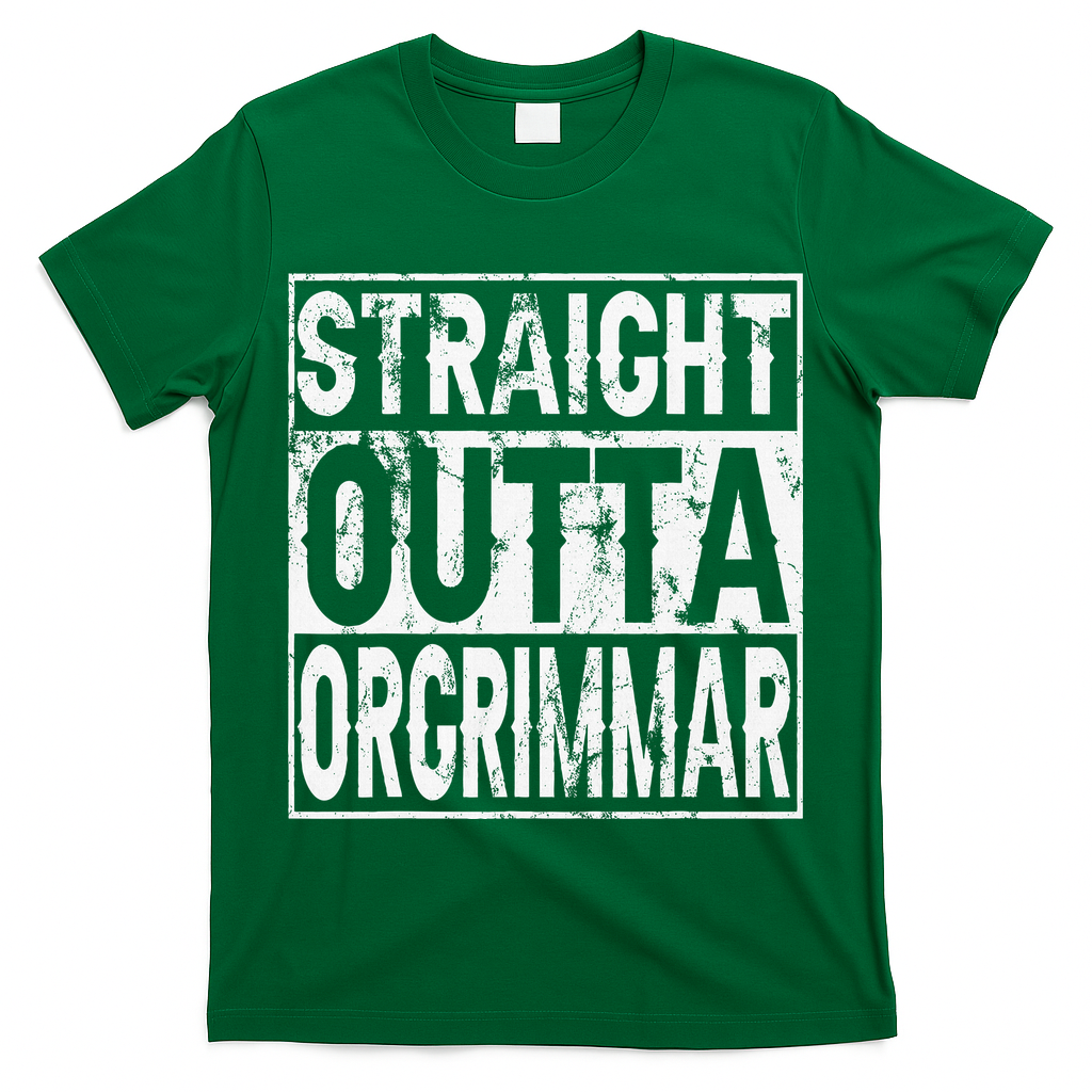 Straight Outta Orgrimmar Horde Gamer T-Shirt