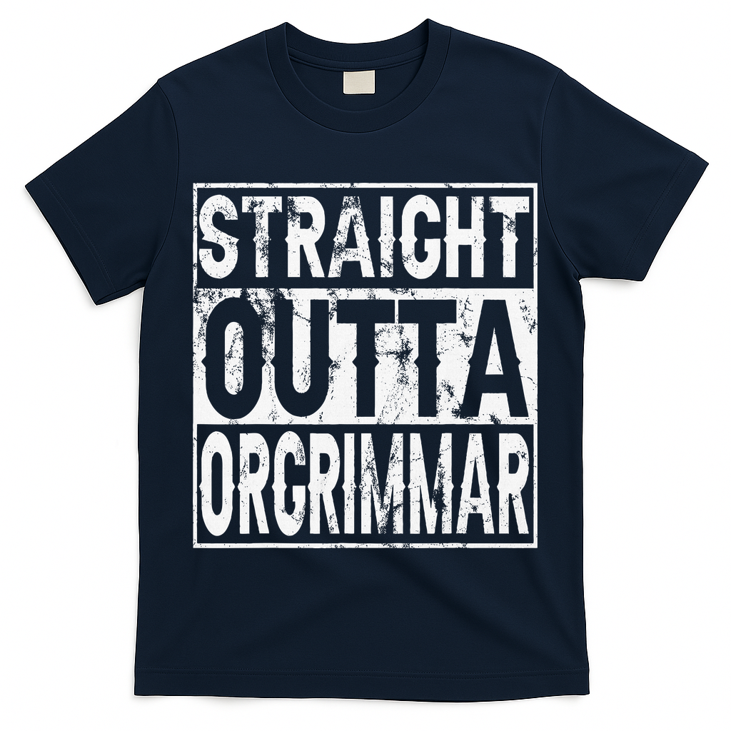 Straight Outta Orgrimmar Horde Gamer T-Shirt