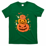 Stack of Pumpkins - Green